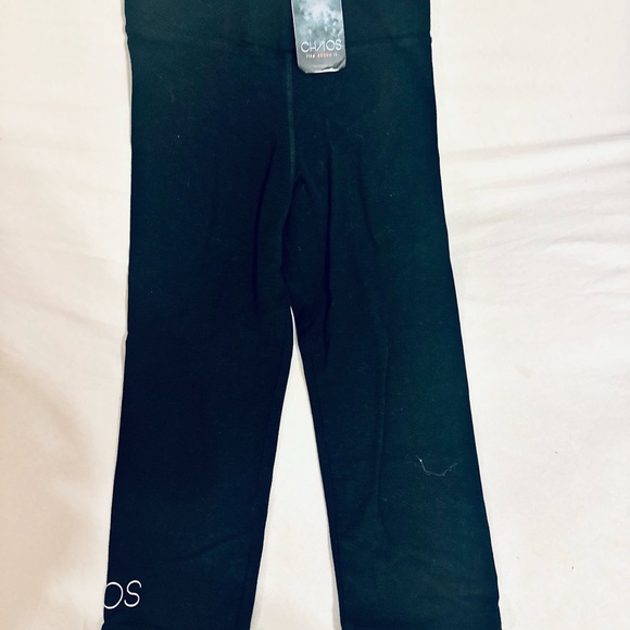 Chaos Pants - Chaos Athletic Leggings Black size Medium NWT